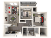 McIntosh - Two bedroom apartment at FountainGlen Temecula